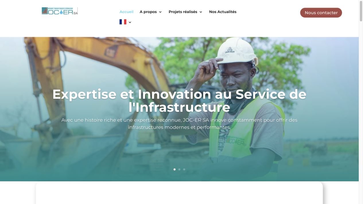 JOC-ER — website screenshot