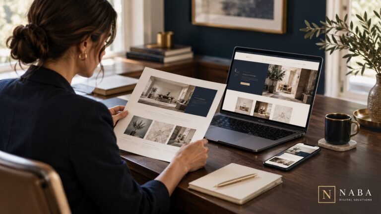 Planning a small business website with Naba Digital Solutions
