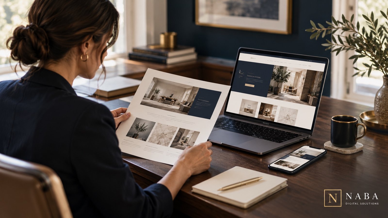Planning a small business website with Naba Digital Solutions